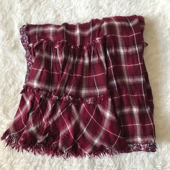 Altar’d State Floral & Plaid Button-Down 💐 - Picture 6 of 7